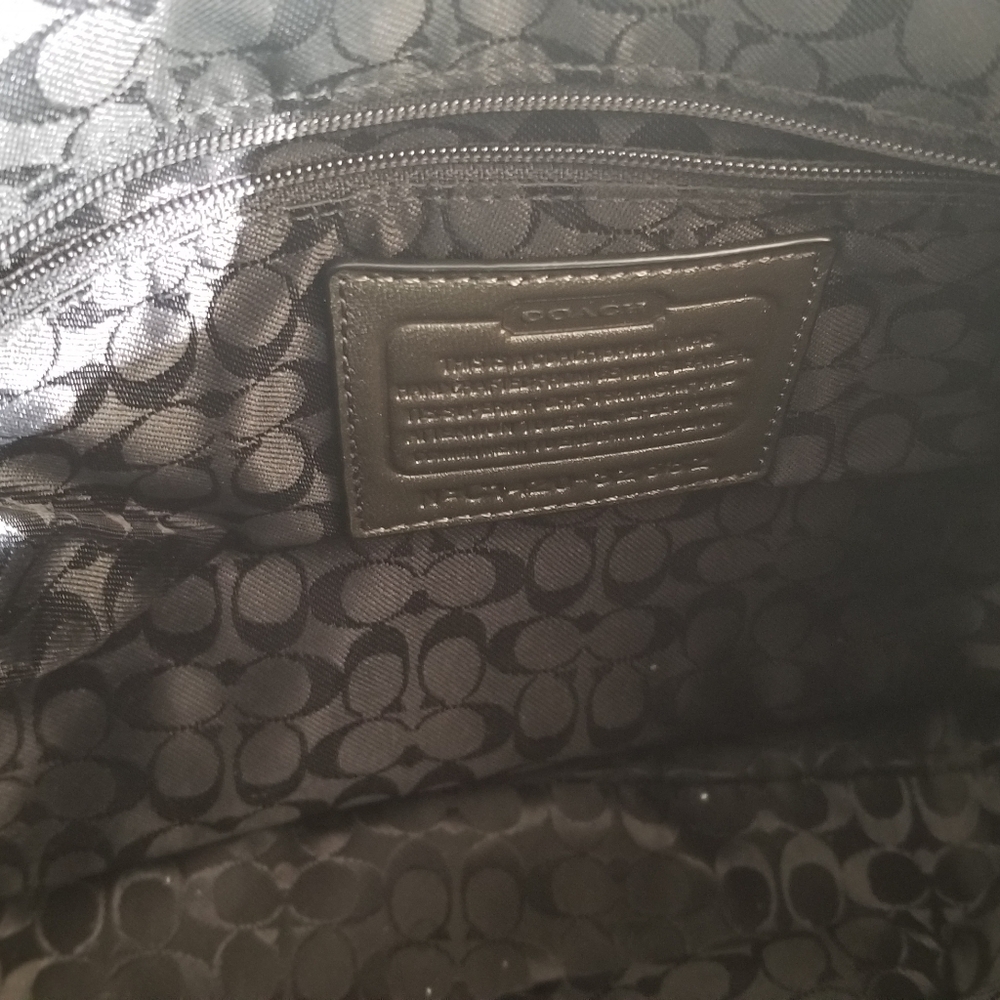 Coach Madison Python Embossed Leather Satchel - image 4